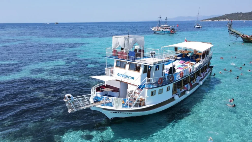 Midilli kiyi gezi rotasi